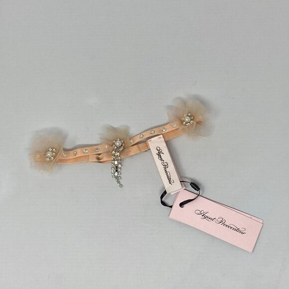 Agent Provocateur Evangelene Sand Garter NWT $250